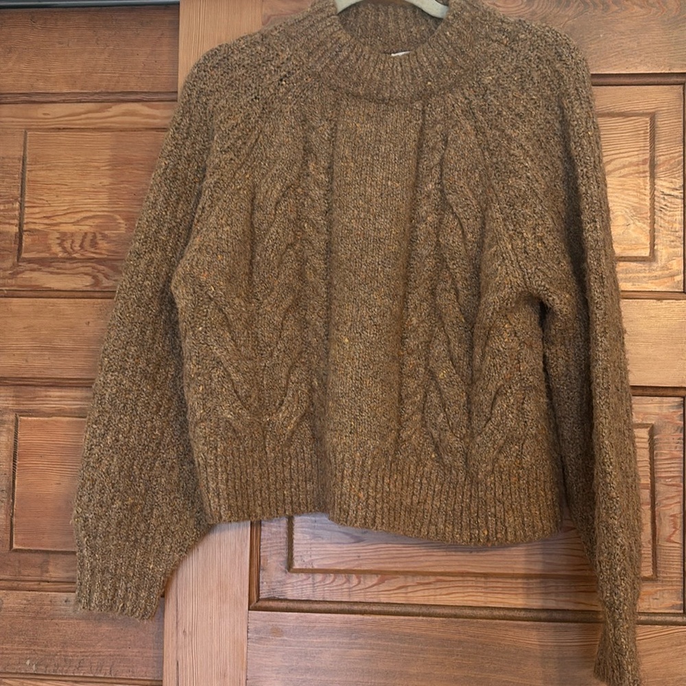 Dark tan sweater